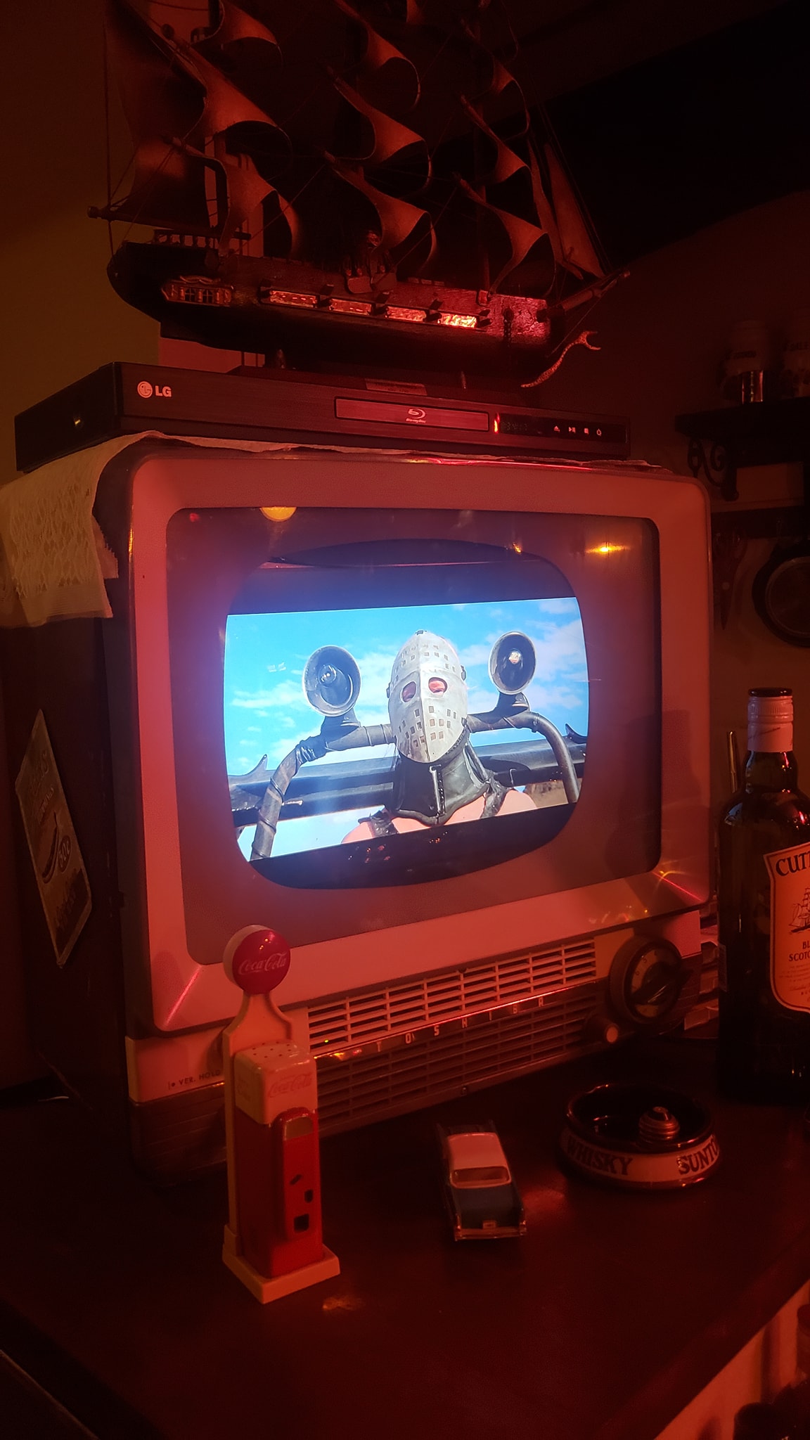 レトロテレビに映る映画